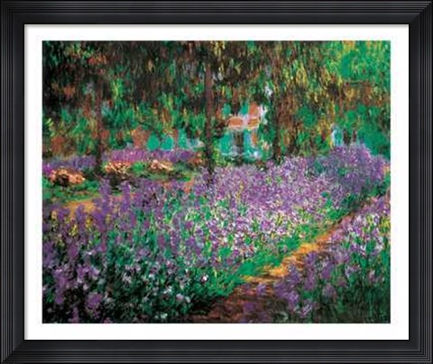 Framed Jardin De Print