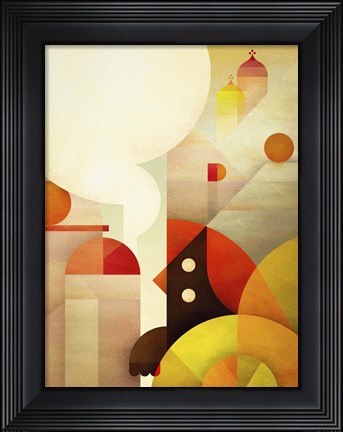 Framed Canopy Bird Print