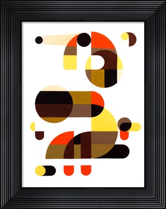 Framed In And Out Print