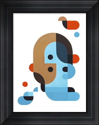 Framed Me, Myself And I Print