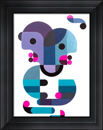 Framed Out Of Focus Print