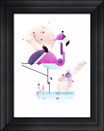Framed Placido Flamingo Print