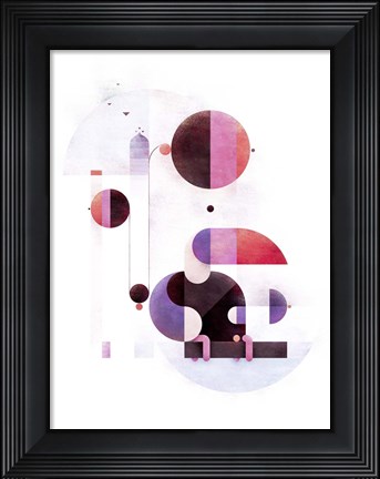 Framed Rainbow Swinger Print