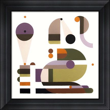 Framed Emergency call Print