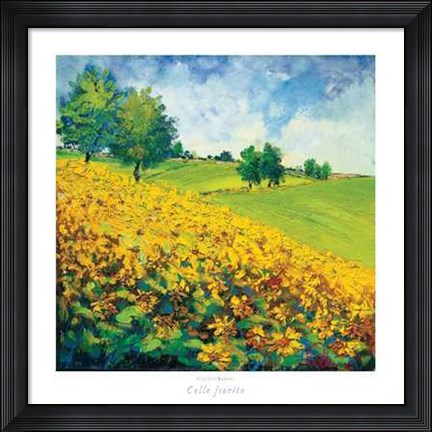 Framed Colle Fiorito Print