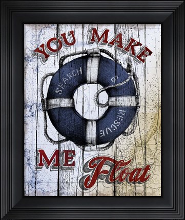 Framed Lifesaver Print