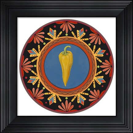 Framed Talavera Tex-mex III Print