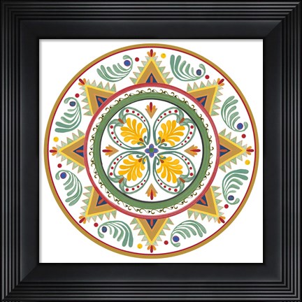 Framed Talavera de Moda 1 Print