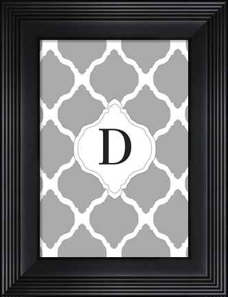 Framed D Print