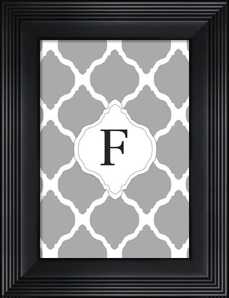 Framed F Print