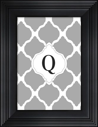 Framed Q Print