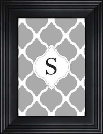 Framed S Print