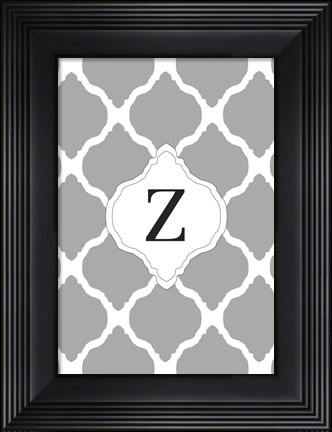 Framed Z Print