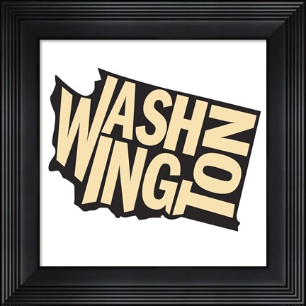 Framed Washington Letters Print