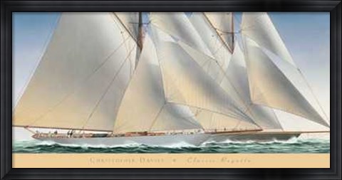 Framed Classic Regatta Print
