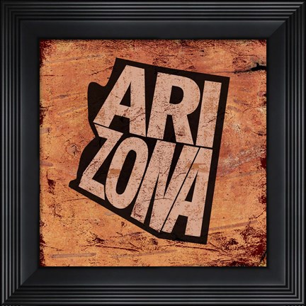 Framed Arizona Print