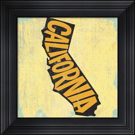 Framed California Print