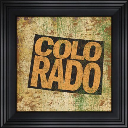 Framed Colorado Print