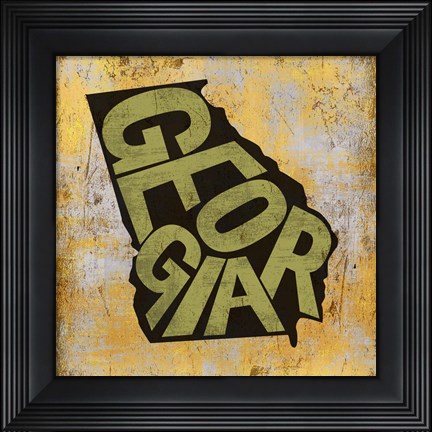 Framed Georgia Print