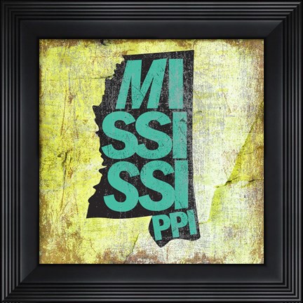 Framed Mississippi Print