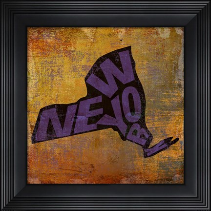 Framed New York Print