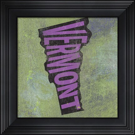 Framed Vermont Print