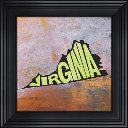 Framed Virginia Print