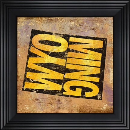 Framed Wyoming Print