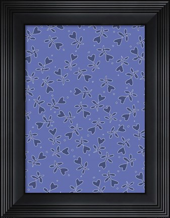 Framed Cool Blue 8 Print