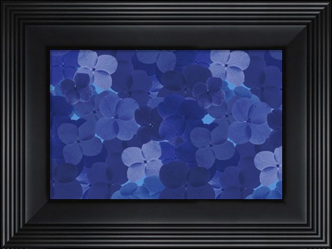 Framed Cool Blue 9 Print