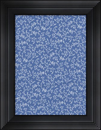 Framed Cool Blue 11 Print