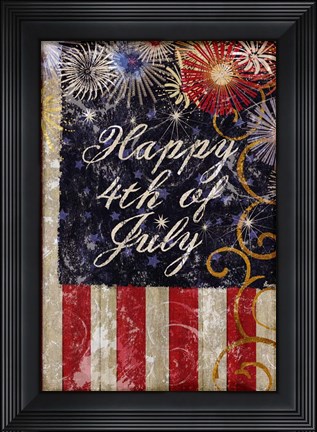 Framed Fourth of July Glory Print
