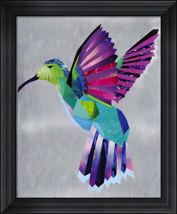 Framed Hummingbird Print