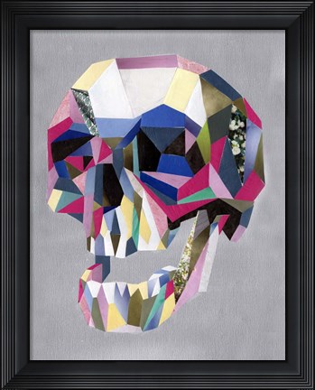 Framed Skull Print