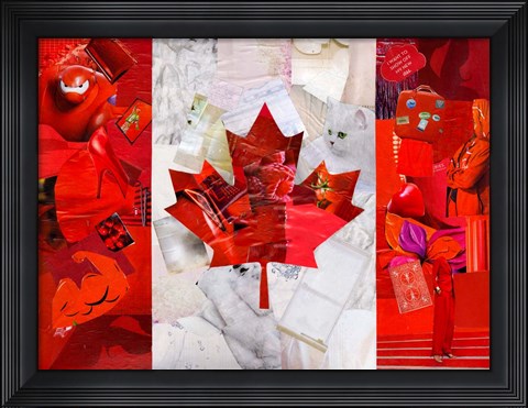 Framed Canada Print