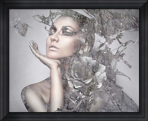 Framed Cool Grey Print