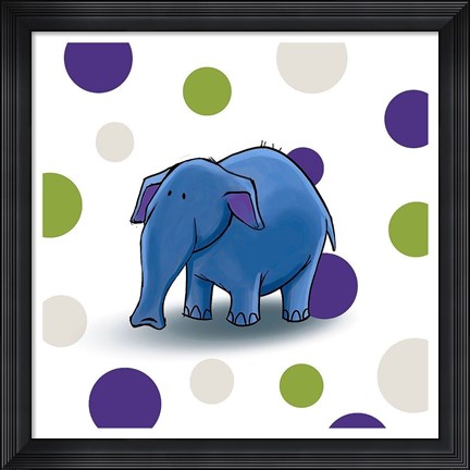 Framed Elephant Print