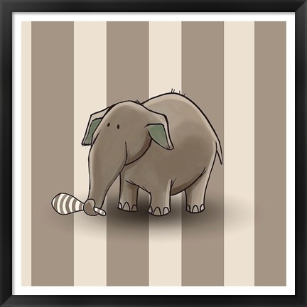 Framed Elephant Print