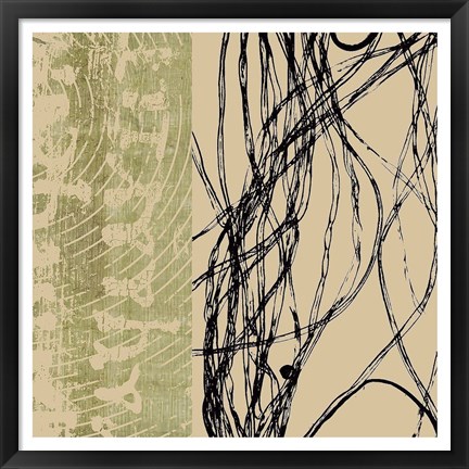 Framed Fibers 2 Print