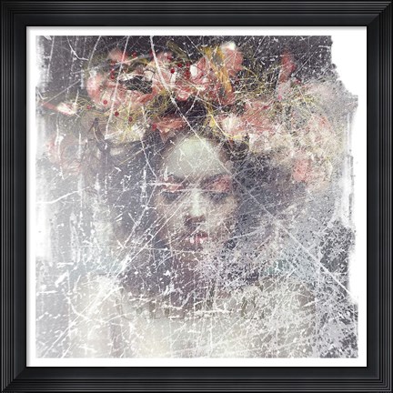 Framed Flower Crown Print