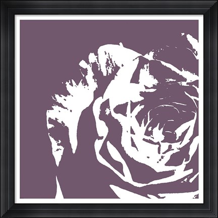 Framed Flower I Print