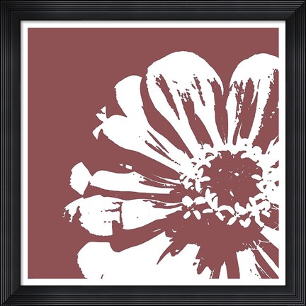 Framed Flower II Print