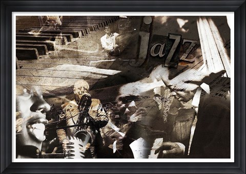 Framed Jazz Print
