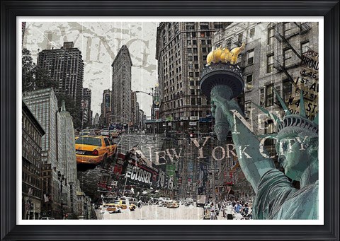 Framed New York Print