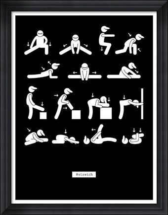 Framed Workout Print