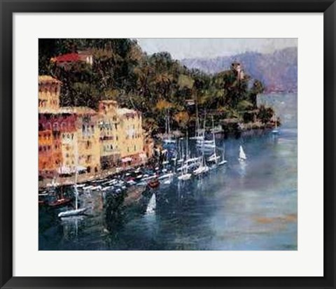 Framed Portofino Print