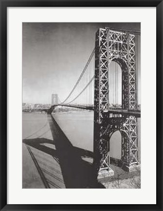 Framed George Washington Bridge NYC Print