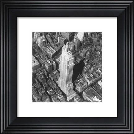 Framed Empire State Building Print