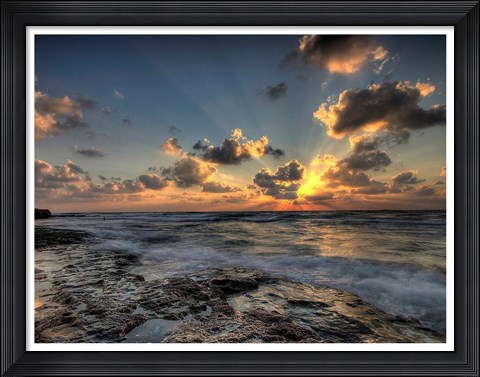 Framed Beach 1 Print
