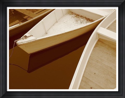 Framed Boats Print